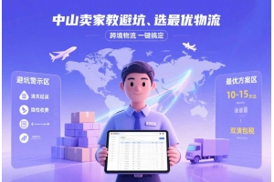 跨境電商發(fā)貨難？中山賣家教你如何避坑，選擇最優(yōu)國際物流方案